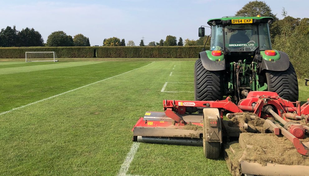 Sports field maintenance