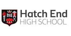 Hatch end high school logo